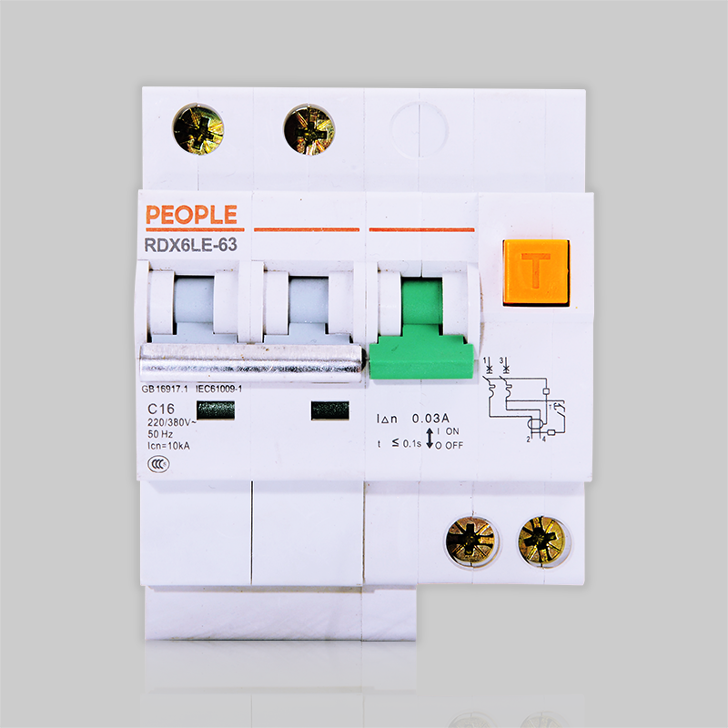 人民電器，人民電器集團(tuán)，人民電器集團(tuán)有限公司，中國(guó)人民電器，RDX6LE-63系列剩余電流動(dòng)作斷路器