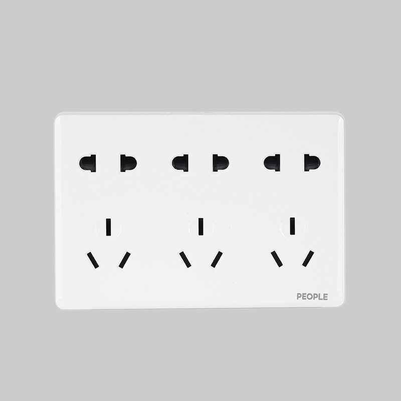 人民電器，人民電器集團(tuán)，人民電器集團(tuán)有限公司，中國(guó)人民電器，?五孔插座(RM6)