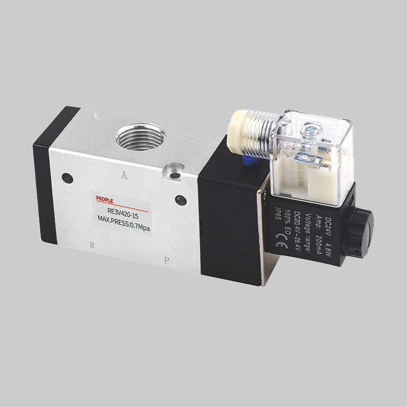 人民電器，人民電器集團，人民電器集團有限公司，中國人民電器，RE3V400系列電磁閥(三口二位)