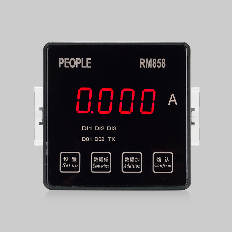 人民電器RM858AI/AV/DI/DV-□系列單相數(shù)顯電流、電壓表 