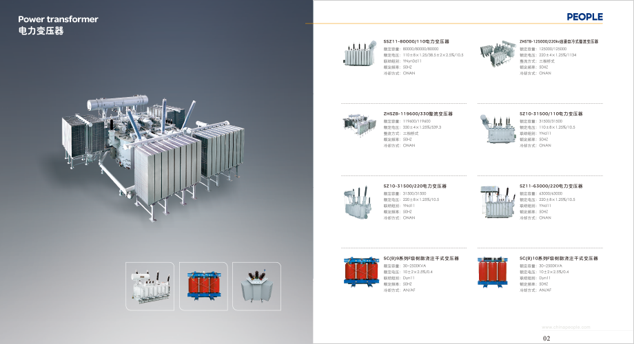 電力變壓器銷售手冊(cè)