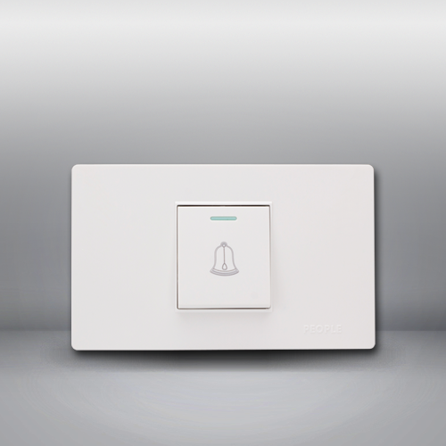 人民電器，人民電器集團，人民電器集團有限公司，中國人民電器，一聯(lián)門鈴開關(guān)(R118H)