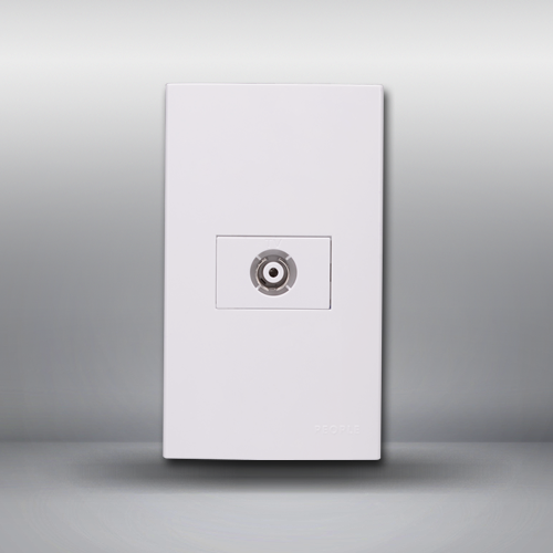 人民電器，人民電器集團，人民電器集團有限公司，中國人民電器，一聯(lián)電視插座(R120WD)