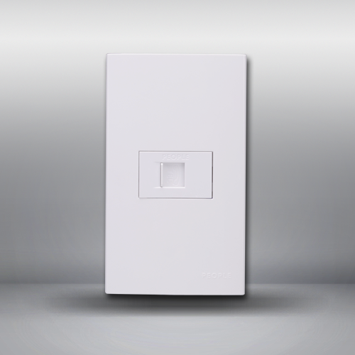 人民電器，人民電器集團，人民電器集團有限公司，中國人民電器，一聯(lián)電話插座(R120WD)