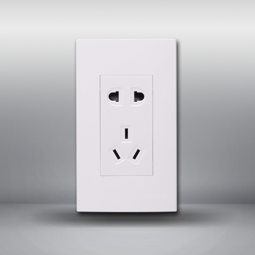 人民電器，人民電器集團(tuán)，人民電器集團(tuán)有限公司，中國(guó)人民電器，五孔插座(R120WD)