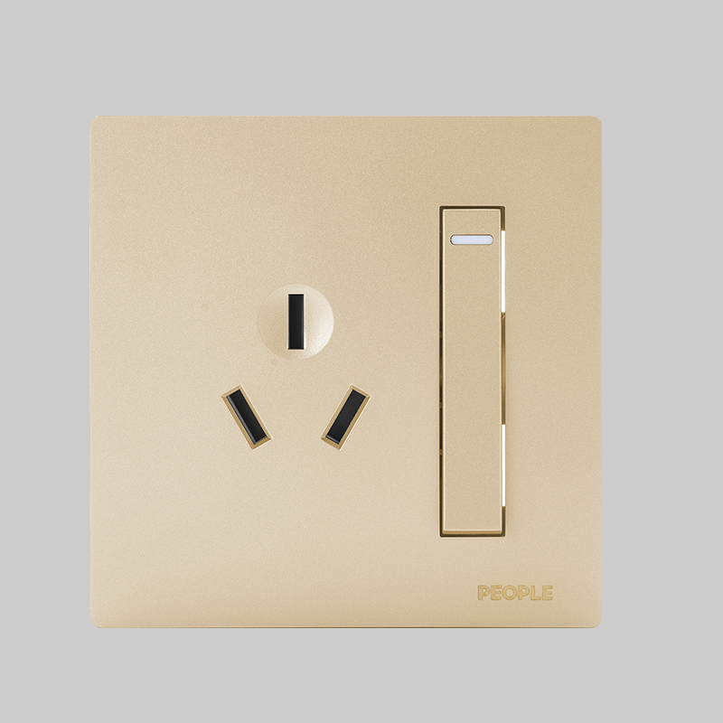 人民電器，人民電器集團(tuán)，人民電器集團(tuán)有限公司，中國人民電器，一開16A插座(R86H5)