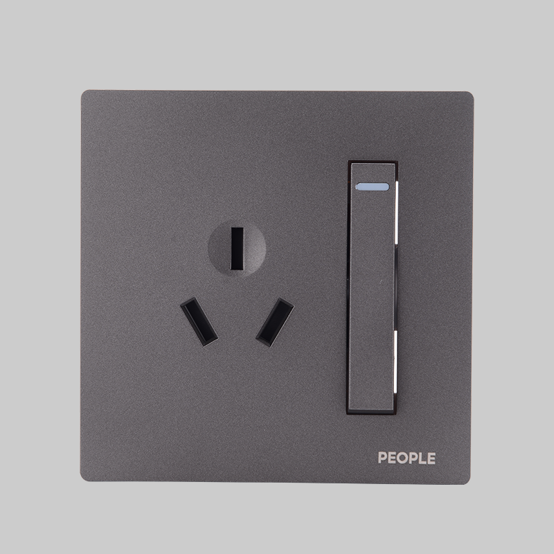 人民電器一開16A插座(R86H5) 